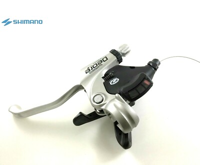 パーツ SHIMANO DEORE ST-M510 SHIMANO ST-M510 DEORE Only Left 3 Speed Japan 22.2mm Silver Free