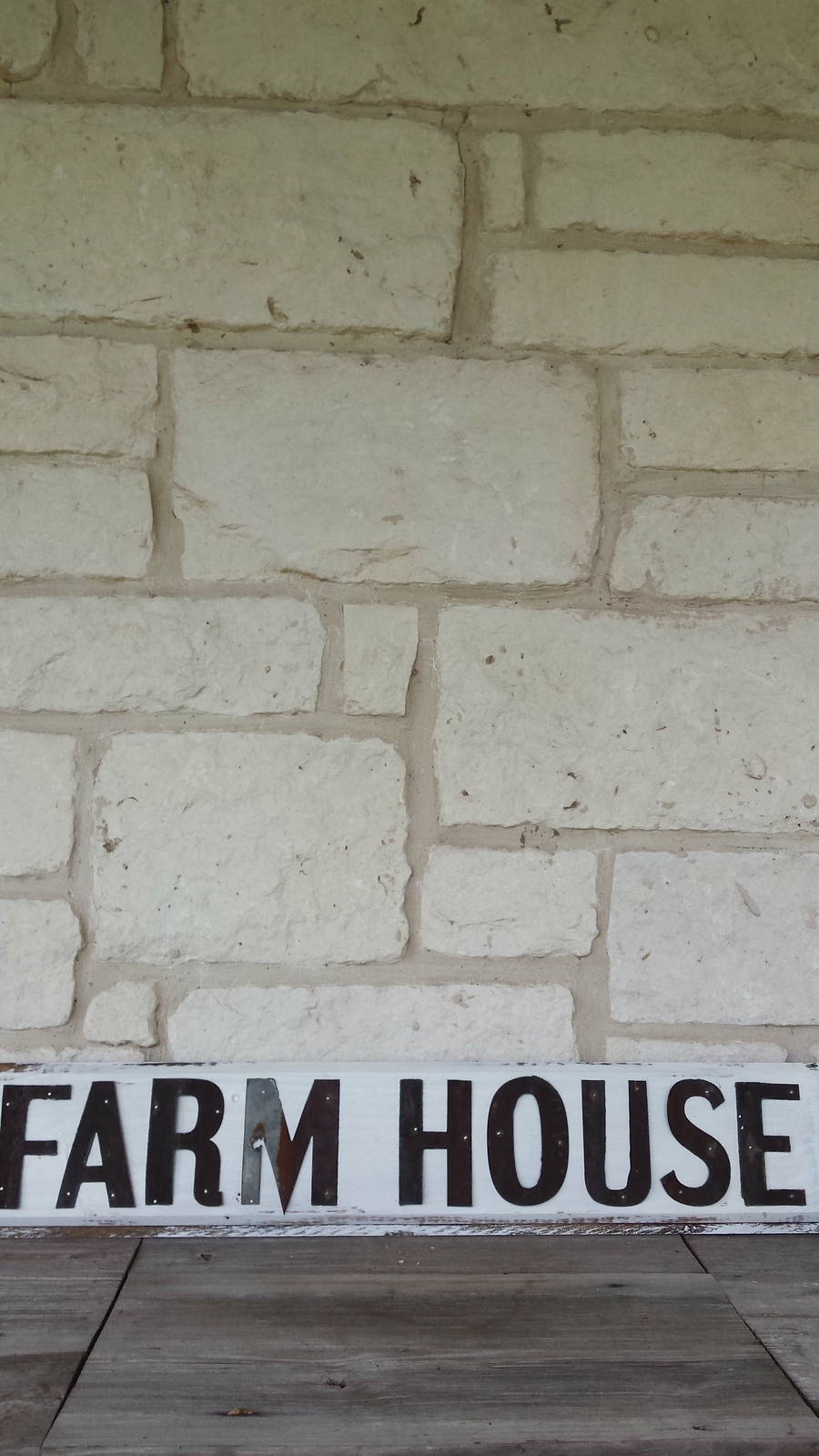 Handmade Reclaimed Barn Tin Farm House Sign eBay