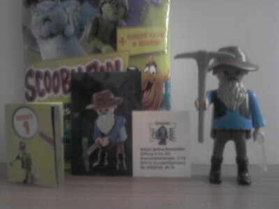 Playmobil SCOOBY-DOO! GHOST FIGURES 70288 Serie/Series 1 THE CARETAKER + Sticker