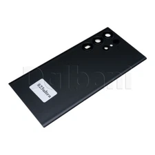 Back Glass Rear Housing Battery Cover For Samsung Galaxy S23 Ultra SM-S918 Black