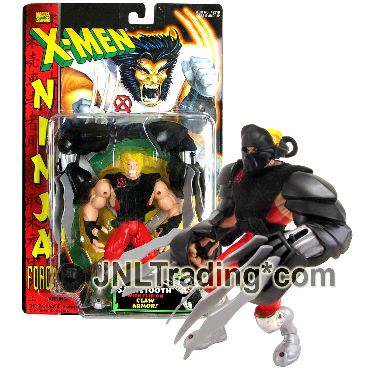 NEW 1996 Marvel Comics X-MEN Ninja Force 5.5 Inch Figure - NINJA