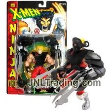 NEW 1996 Marvel Comics X-MEN Ninja Force 5.5 Inch Figure - NINJA SABRETOOTH