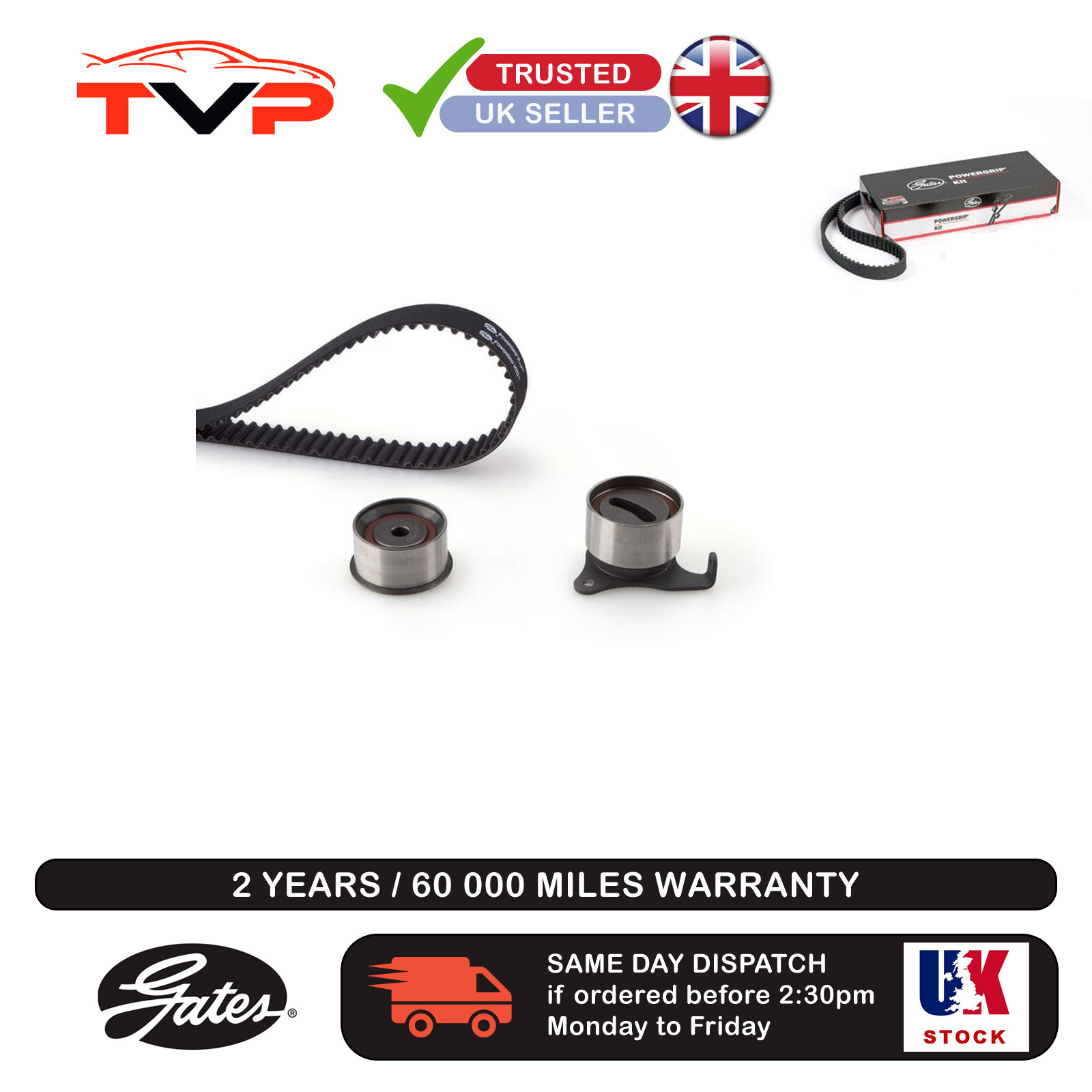 GATES K015389XS Timing Belt Set for TOYOTA - Image 12