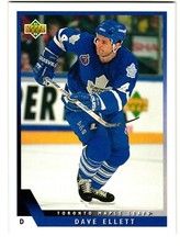 1993-94 Upper Deck #215 Dave Ellett Toronto Maple Leafs