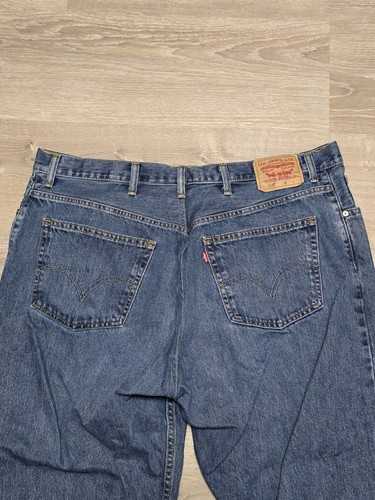 Pantalones de mezclilla Levis 505 para hombre calce recto etiqueta talla 50x30 medida 42x26 ver fotos - Imagen 12 de 15