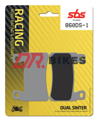 SBS Double Sintered Front Brake Pads 860DS-1