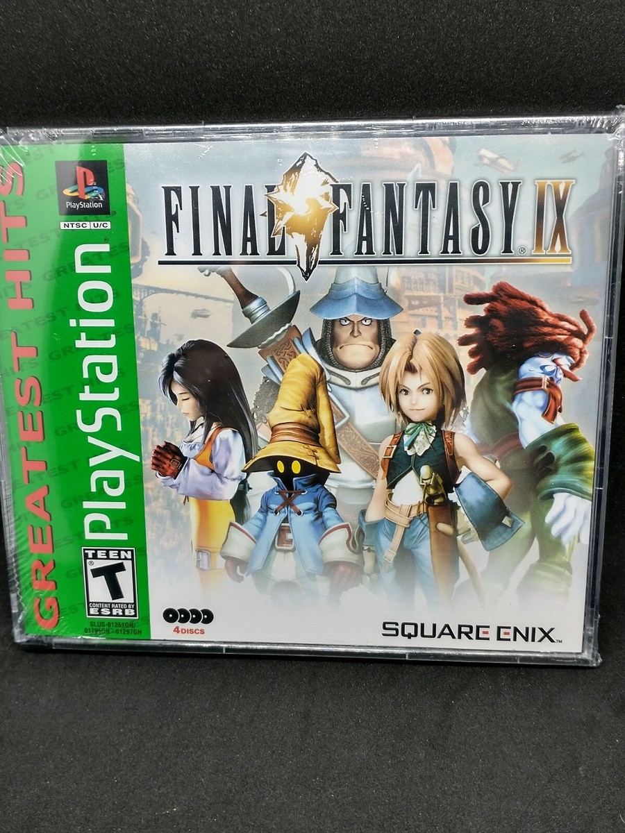 Final Fantasy IX 9 (Sony PlayStation 1, 2000) PS1 New Sealed FF9
