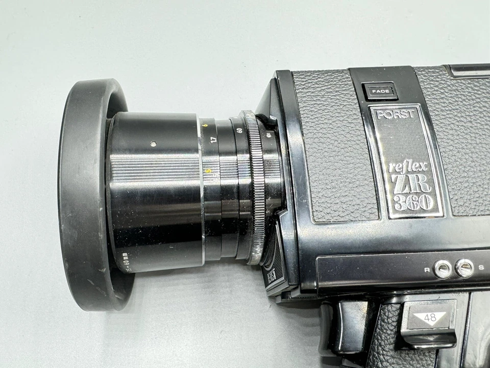 Porst Reflex ZR 360 Super 8 Filmkamera mit Chinon Reflex Zoom 1:1.7 7.5-60mm #93 - Bild 2 von 4