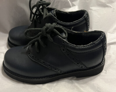 Kids School Uniform Shoes Size 11W NAvy Academie Gear