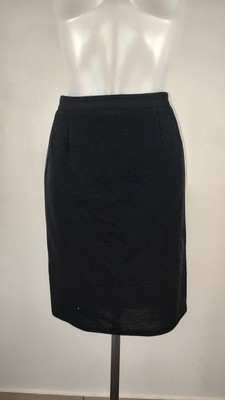 LUISA SPAGNOLI DAMEN ROCK WOLLE WOMAN WOOL SKIRT Gr. 46 CASUAL VINTAGE