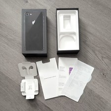 Apple iPhone 8 Space Gray 64gb - Retail Empty Box Only - No Phone Included