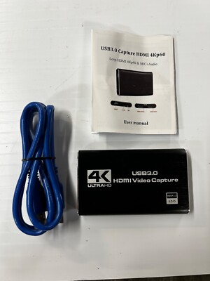 USB 3.0 4K Ultra HD HDMI Video Capture