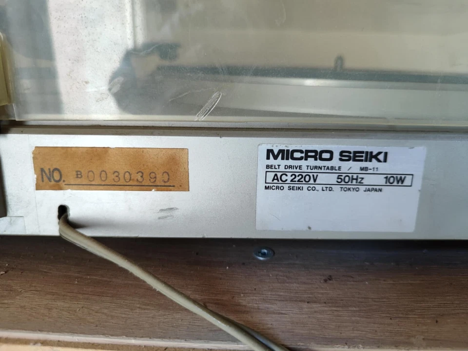 Micro seiki ac220v Foto 4 de 4