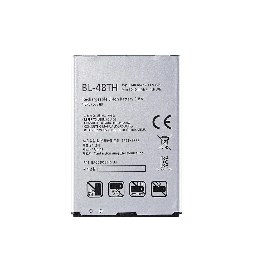 Batería BL-48TH para LG Optimus G Pro E940 E977 E980 E985 L04E AT&T F240K Gee FHD Foto 2 de 4