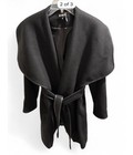 DKNY Wrap Pea Coat Belted Tie Closure Long Sleeve Mid-Length Size M — photo 7