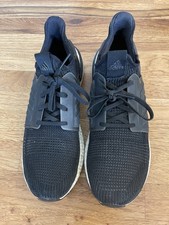 adidas UltraBoost 19 Mens Boost Sneakers Blac...