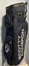 SCOTTY CAMERON 4 WAY CART CIRCLE T GOLF BAG NAVY EXCURSION