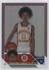 2023 Topps Chrome McDonald's All American 166/175 Aden Holloway #55 h1k