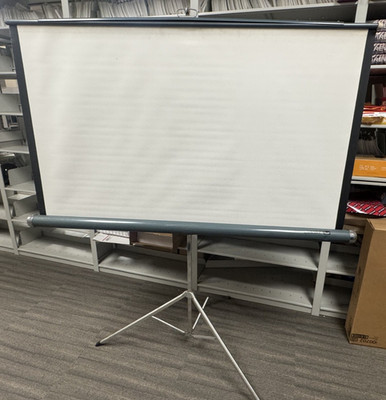 VINTAGE Da-Lite Versatol Portable Collapsible Projector Screen