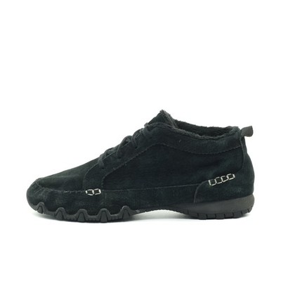 Skechers Damen SN 44706W Wanderstiefel Schwarz Leder Outdoor Stiefel EU 40