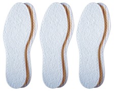Pedag Summer Terry Cotton Sockless Insoles  Barefoot Inserts  Handmade in Germ