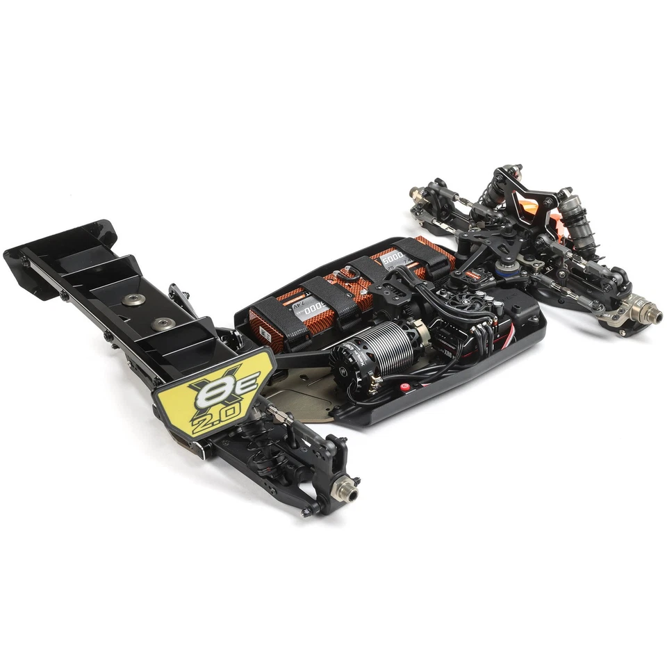 Losi 1/8 8IGHT-X/E 2.0 Combo 4X4 Nitro/Electric Race Buggy Kit TLR04012 - Image 2 of 4