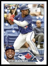 Wynton Bernard Rookie RC 2023 Topps Update #US293 Toronto Blue Jays