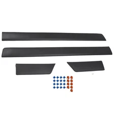 Fit Toyota 2007-2014 FJ Cruiser Set of 4 Outside Driver & Passenger Door Molding