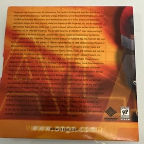 Sega Dreamcast Generator Vol 1 Demo Disc 1999 Complete USA Promo NFS CIB