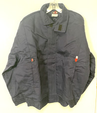 NUEVA Chaqueta Azul Acolchada Saf-Tech Westex Indura Cat 3 Adulto 42-44 HECHA EN EE. UU.