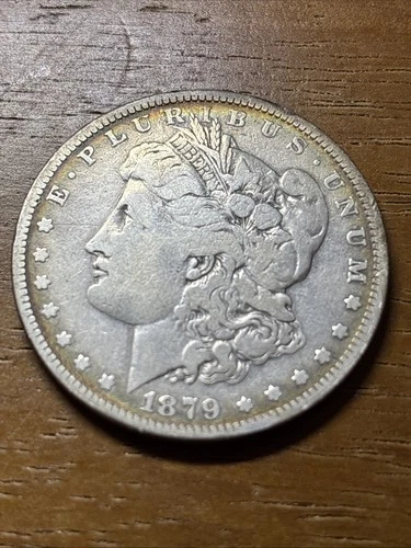 1879 Morgan Silver Dollar – Strong VF/XF Detail – Original Patina–$1 Silver Coin