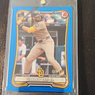 Topps Bowman Fernando Tatis Jr. #47 San Diego Padres Blue /150 2026