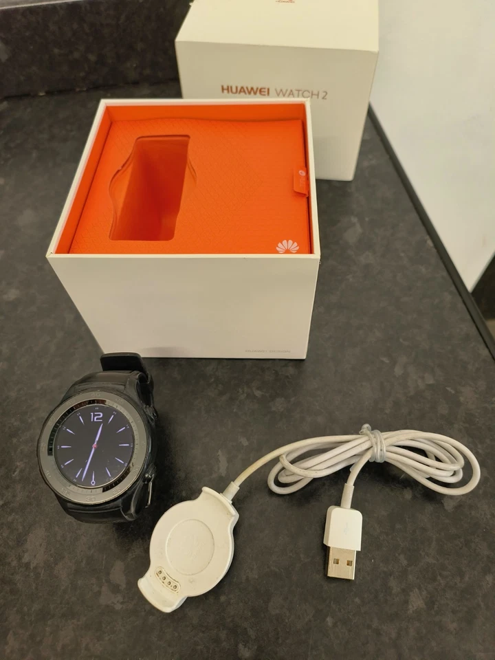 Huawei Smart Watch 2 LEO-BX9 Carbon Black, Sport Strap - Image 2 of 4
