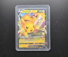  Carta Pokémon Pikachu V Holo Full Art #43/185 quasi nuova