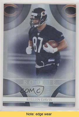 2008 Donruss Threads Silver Century Proof 1/100 Kellen Davis Rookie RC READ 0l1