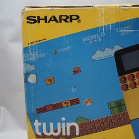Sharp Twin Famicom AN-500B Console system Boxed New Rubber Belt replaced Tested