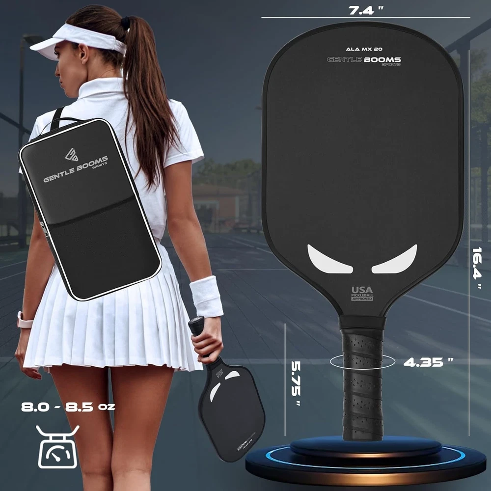 Premium USAPA-Approved Titanium Aluminum Pickleball Set with 2 Paddles & Balls Premium USAPA-Approved Titanium Aluminum Pickleball Set with 2 Paddles & Balls