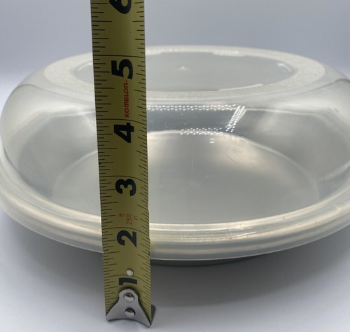 Ancien couvercle à pression en plastique 10" Nordic Ware High Dome Cove - Photo 8/9