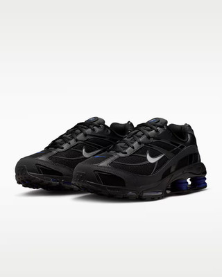 Nike Shox Ride 2 Men's Casual Shoes IM5999-010 Black Royal Blue Sz 11 NIB $190