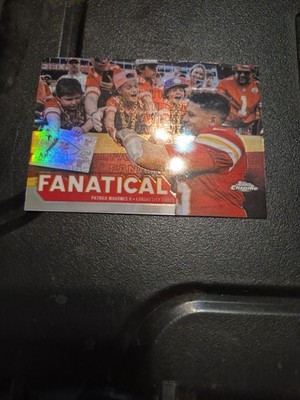 2025 Topps Chrome - Fanatical Patrick Mahomes II - SSP Case Hit Chiefs #FF-14