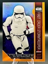 2023 Topps Finest Star Wars First Order Stormtrooper #FN-54 Orange Refractr /25