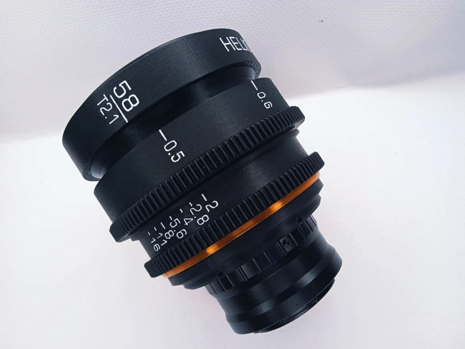 Rehouse Helios 44 2/58mm Cine lens Sony E mount Helios 44m-4 58mm f2 - Image 3 of 4