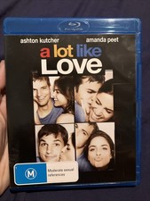A LOT LIKE LOVE BLU RAY RARE OOP ASHTON KUTCHER DISNEY Region Free
