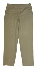 VTG Liz Claiborne Liz Sport Size 12 High Rise Straight Leg Dark Khaki Pants