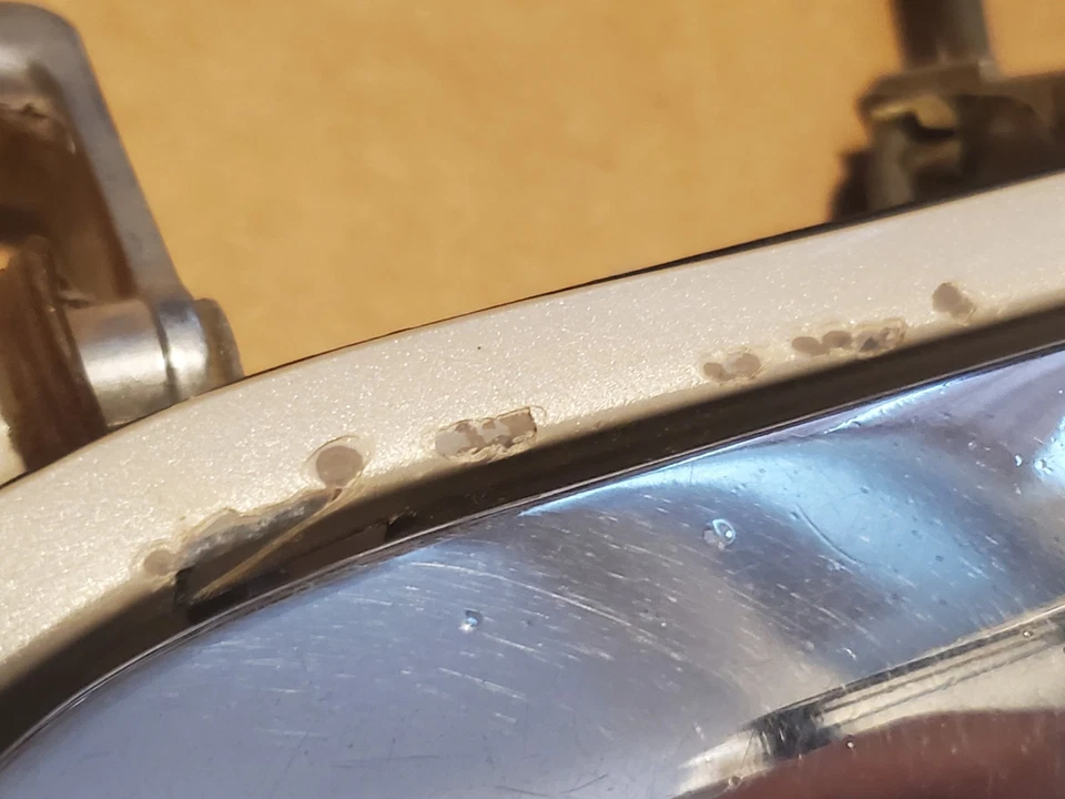 1992-2002 Lincoln Continental  Driver LH Front Door Handle HC Ivory Parchment Foto 3 de 4