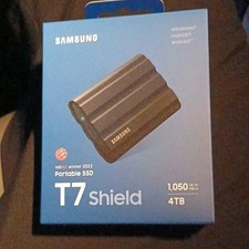 Samsung T7 Shield 4TB Portable External SSD MU-PE4T0S MU-PE4T0S/AM