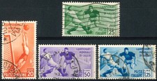 ITALIA VECCHI FRANCOBOLLI 1934 Mondiali di calcio - Italia - USATI