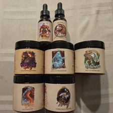 Fable Beard Co Mixed Scent Beard Care Bundle - 7 Pieces - New & Used Items