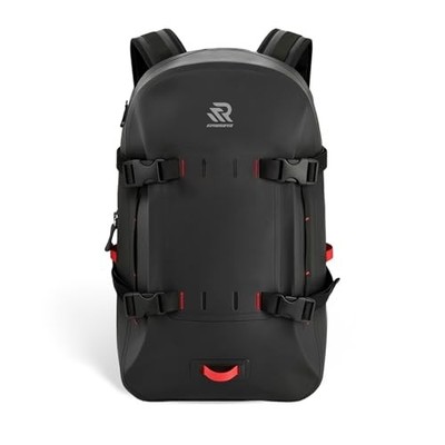 Premium IPX7 Airtight Waterproof Backpack for Kayaking, Paddle Boarding, Black
