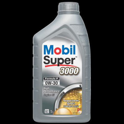 For MOBIL 152170 MOBIL SUPER OIL 0W30 1L 3000 FORMULA P/C2/PSA